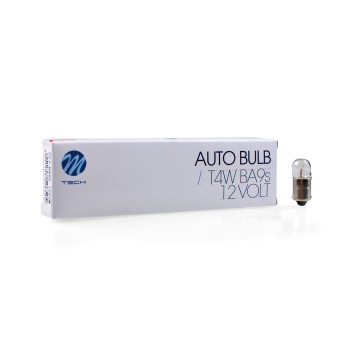 Żarówka M-TECH T2W 12V 2W BA9s