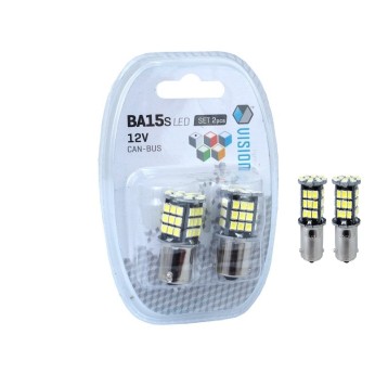 Żarówka VISION P21W BA15s 12V 48x 5630 SMD LED CAN