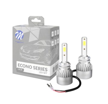 Żarówki 880 H27 LED zestaw 12/24V 6500K 80W CANBUS