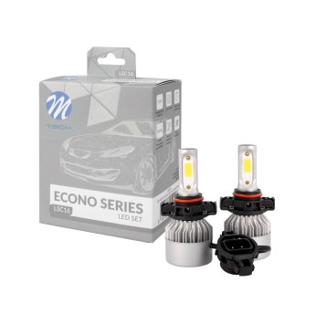 Żarówki H16 PS24W 5202 LED zestaw 12/24V 6500K 80W