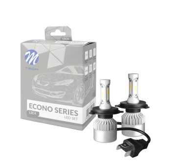 Żarówki H4 LED zestaw 12/24V 6500K 80W CANBUS