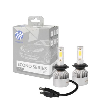 Żarówki H7 LED zestaw 12/24V 6500K 80W CANBUS