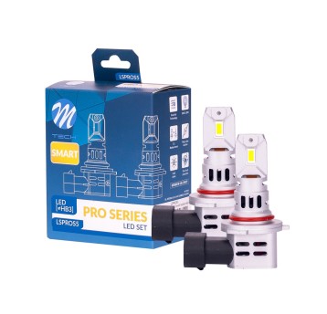 Żarówki HB3 LED M-TECH PRO SMART SERIES 1 DO 1 Krystaliczna biel