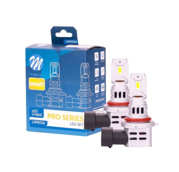 Żarówki HB4 LED M-TECH PRO SMART SERIES 1 DO 1 Krystaliczna biel