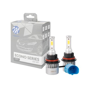 Żarówki HB5 LED zestaw 12/24V 6500K 80W CANBUS