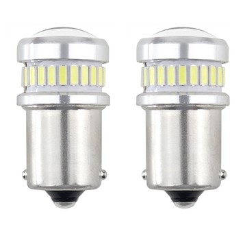 Żarówki LED 3014 24SMD+3030 6SMD BA15S P21W R5W