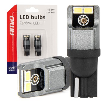 Żarówki LED CANBUS 3020 4SMD T10 W5W W10W 12V 24V