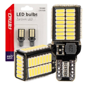 Żarówki LED CANBUS PRO series T15e W16W 54x4014 SMD White 12V 24V