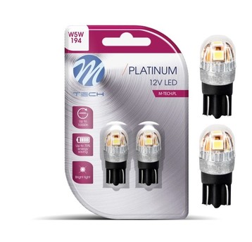 Żarówki LED LB835W-02B -T10 W5W, 12-24V 5x2835SMD