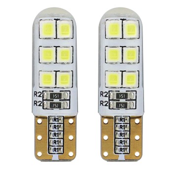 Żarówki LED STANDARD T10 W5W 12xSMD 2835 12V Silikon AMIO-01095