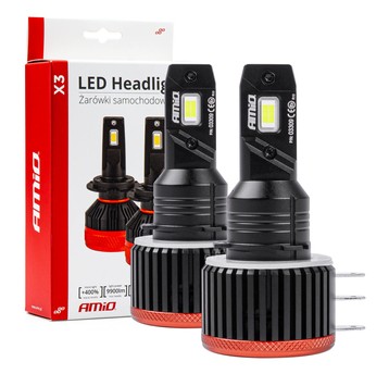Żarówki samochodowe LED seria X3 H15 6500K Canbus AMIO