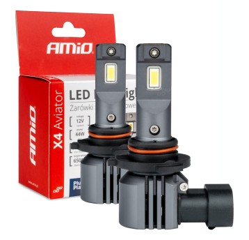 Żarówki samochodowe LED seria X4 Aviator HB3 6500K Canbus