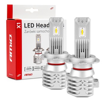 Żarówki samochodowe LED X1 Series AMiO H7