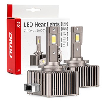 Żarówki żarniki LED AMiO XD D1S D1R AMIO