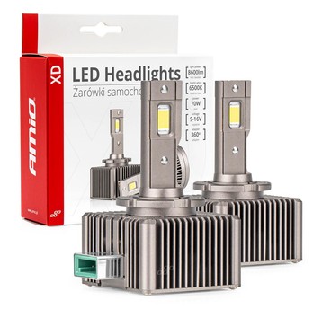Żarówki żarniki LED AMiO XD D3S 70W AMIO
