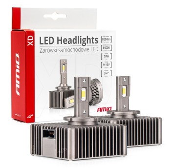 Żarówki żarniki LED AMiO XD D5S AMIO-03314