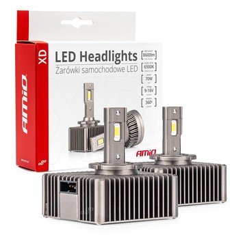 Żarówki żarniki LED AMIO XD D5S AMIO