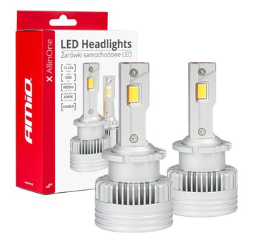 Żarówki żarniki LED X AllinOne D2S D2R D4S D4R 6000K Canbus AMIO-03670