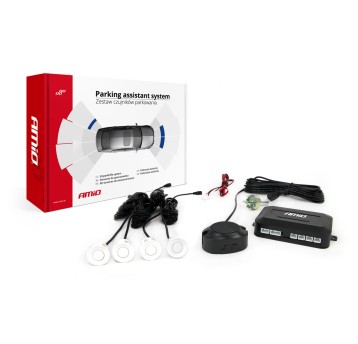 Zest. Czuj. Park.cofania Buzzer 4 białe