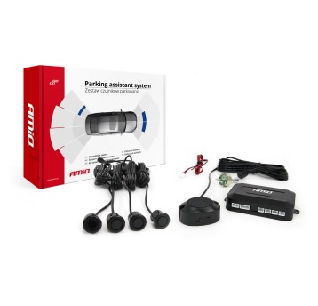 Zest. Czuj. Park.cofania Buzzer 4 czarne "GOLD"