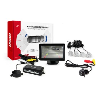 Zest. Czuj. Park.TFT01 4,3" z Kam.HD-305 LED 4