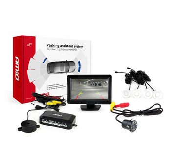 Zest. Czuj. Park.TFT01 4,3" z Kam.HD-308-LED 4