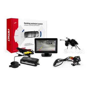 Zest. Czuj. Park.TFT01 4,3" z Kam.HD-315-LED 4