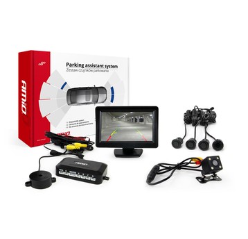Zest. Czuj. Park.TFT01 4,3" z Kam.HD-315-LED 4