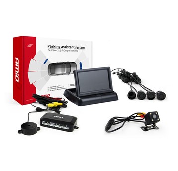 Zest. Czuj. Park.TFT02 4,3" z Kam.HD-315-LED 4