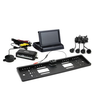 Zest. Czuj. Park.TFT02 4,3" z Kam.HD-402-LED 4