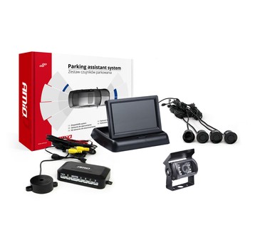 Zest. Czuj. Park.TFT02 4,3" z Kam.HD-501-IR 4 c