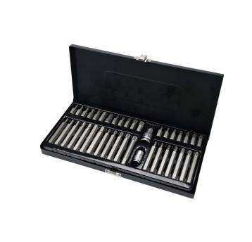 Zestaw bitów hex i torx - 40 elem.1/2"-3/8" RT2021