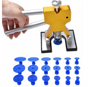 Zestaw do Wyciągania Usuwania Wgnieceń Wgniotek w Karoserii Adaptery 18szt.