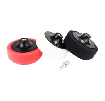 Zestaw gąbek do polerowania 3 x 125mm + M14