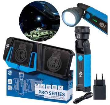 Zestaw Lampa Inspekcyjna M-TECH ILPRO506 10W COB Indukcyjna Stacja Ładująca