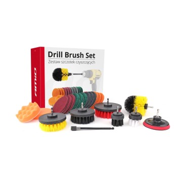 Zestaw szczotek czyszczących - 22szt.